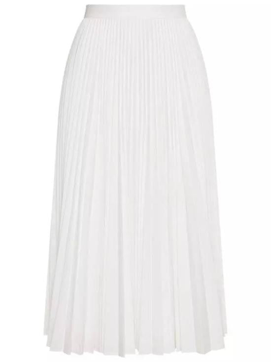 Theory Pleated Midi Skirt With Fitted Waistband