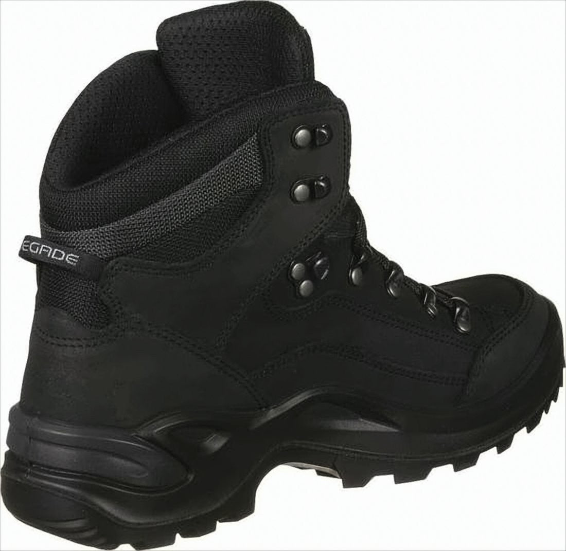 Lowa High-Ankle Hiking Boots With Rugged Sole