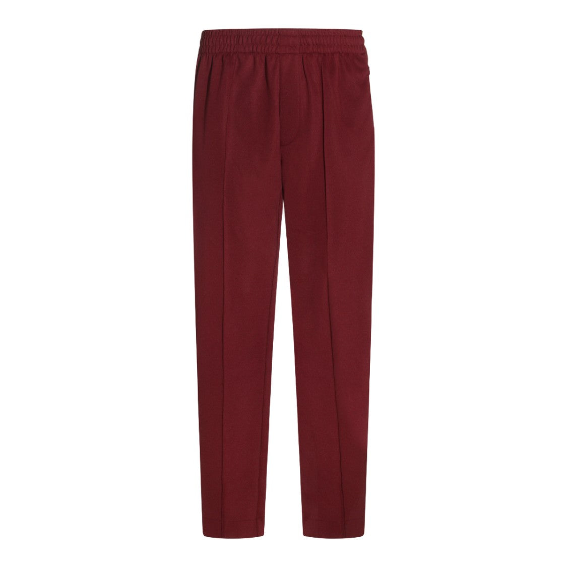 Casablanca Bordeaux Straight-Leg Trousers