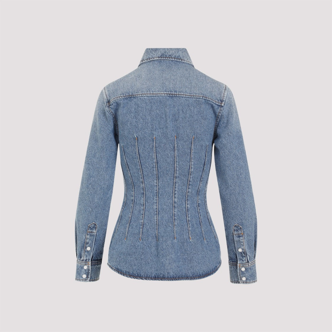 Chloé Foggy Blue Cotton Shirt