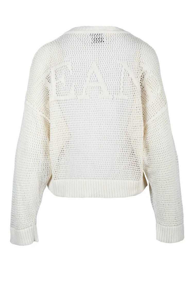 Mo5ch1no Jeans Tricot Knit - White