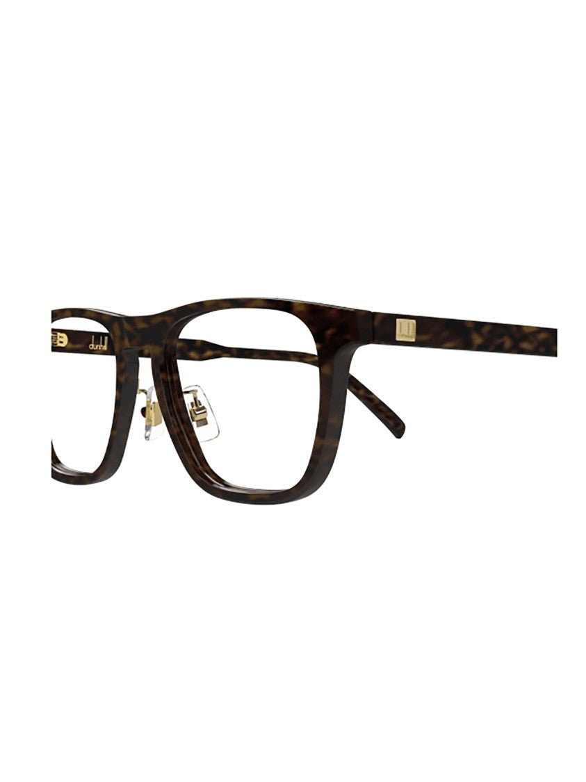 Dunhill Tortoiseshell Du0096oa Rectangular Gold Sunglasses