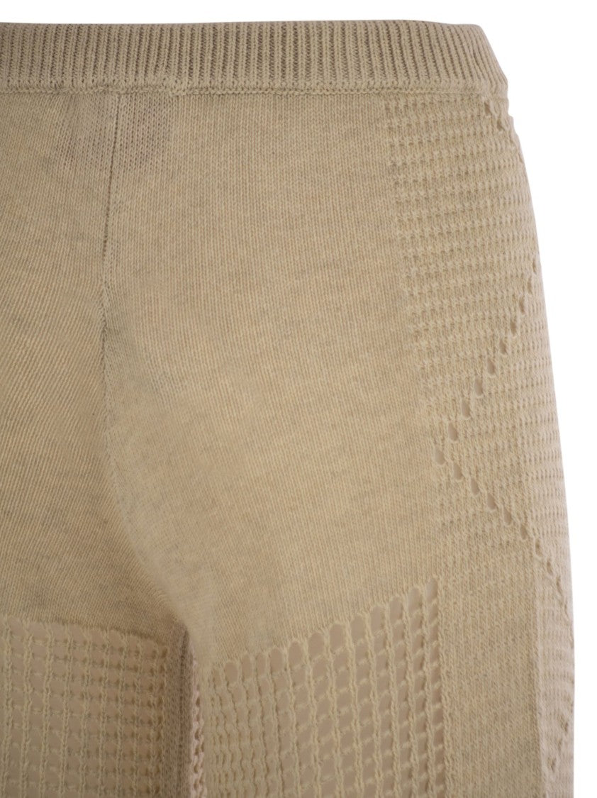 Mc2 Saint Barth Alva - Crochet Flare Trousers