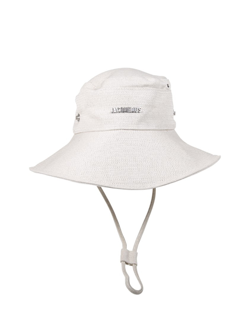 Jacquemus Structured Wide-Brimmed Hat With Refined Finish