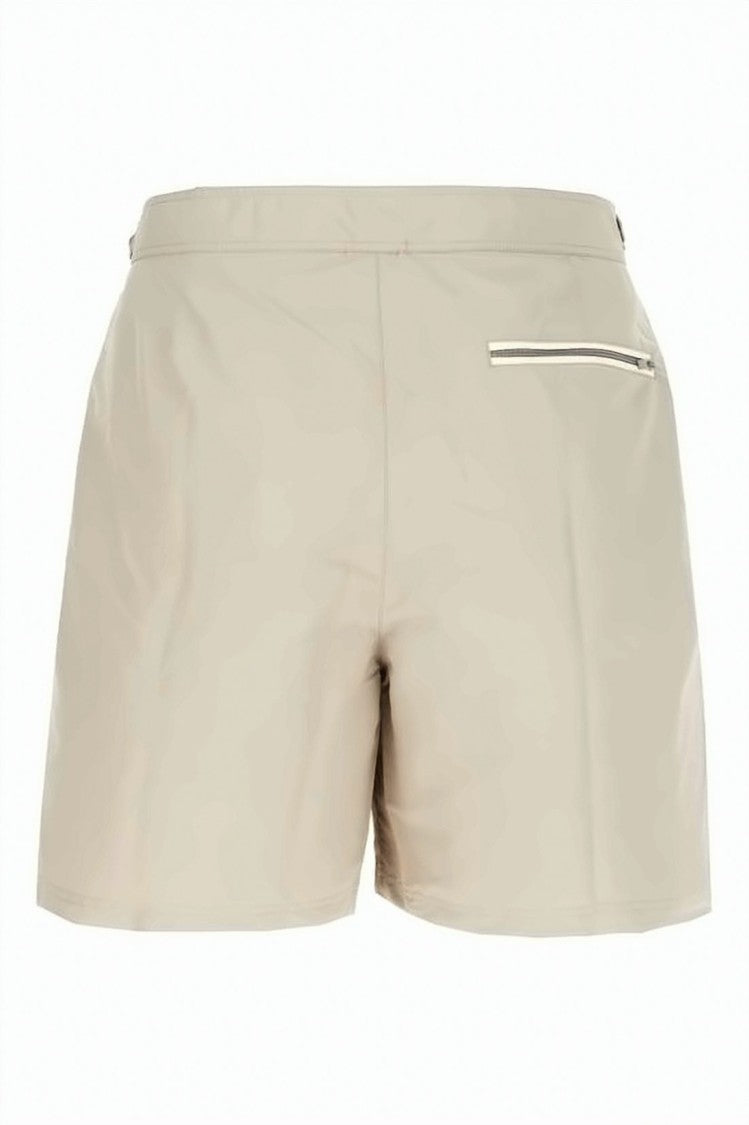 Brunello Cucinelli Tailored Blue Shorts With Button Closure