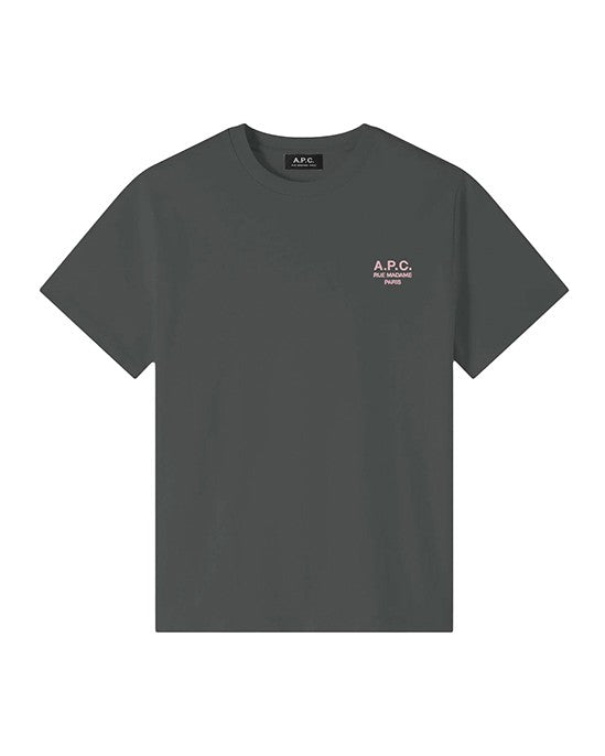 A.P.C. Charcoal Gray Organic Cotton T-Shirt
