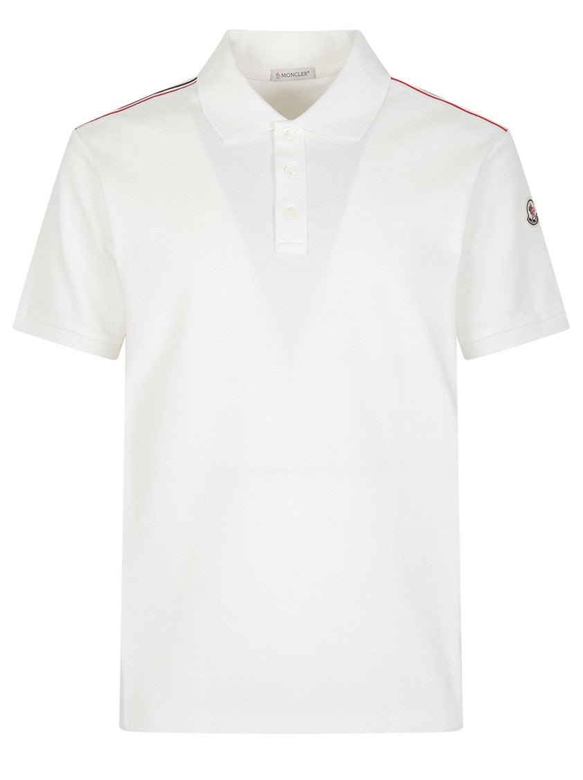 Moncler Short-Sleeve Cotton Polo Shirt