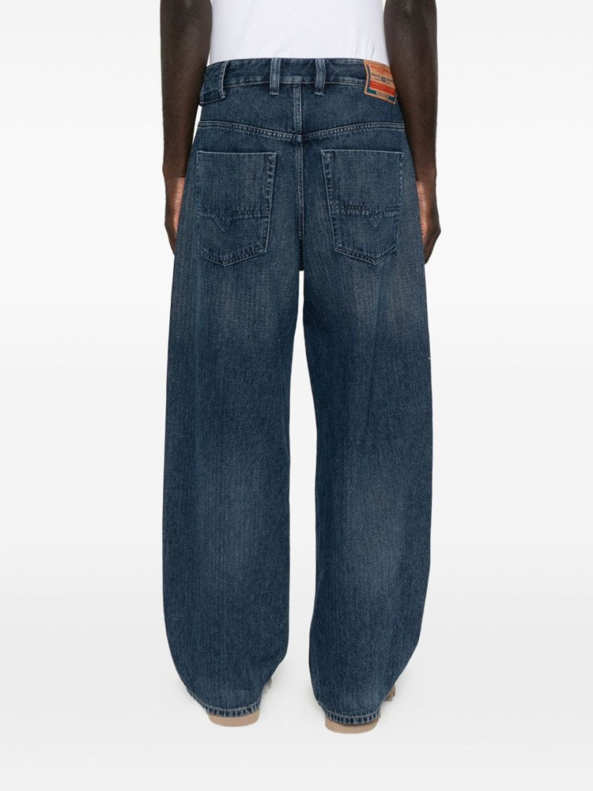 Diesel Wide-Leg Denim Jeans