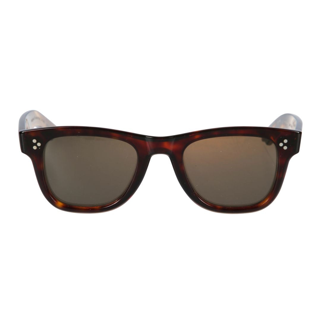 Kador Tortoiseshell Voyager 23 Silver Accent Rectangular Sunglasses