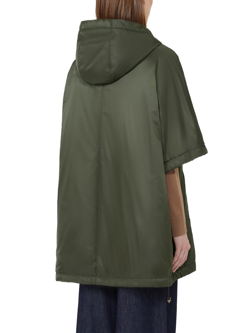 Max Mara Lightweight Hooded Jacket With Relaxed Fit