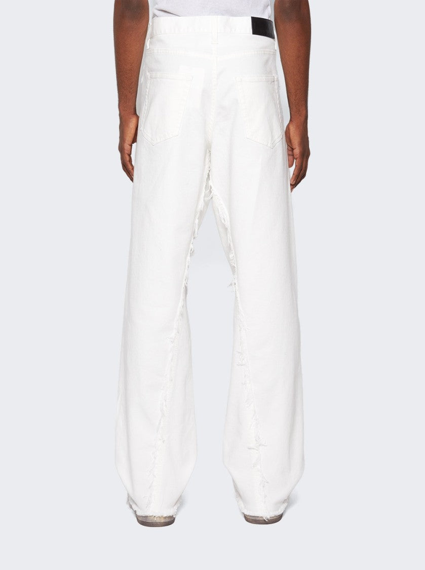 Lanvin Twisted Wide Leg Jeans