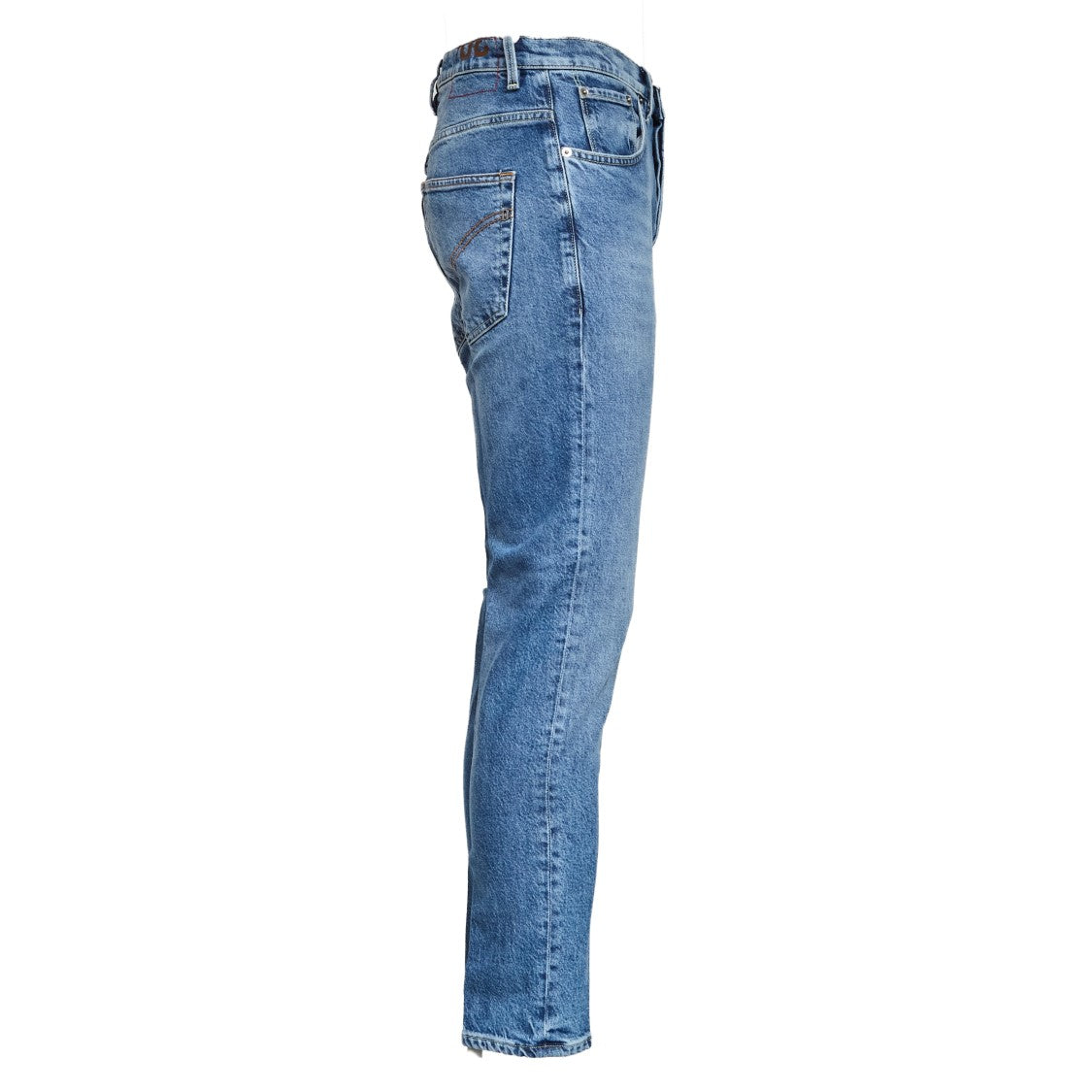 Dondup Five-Pocket Carrot Fit Jeans With Metallic Logo Detail