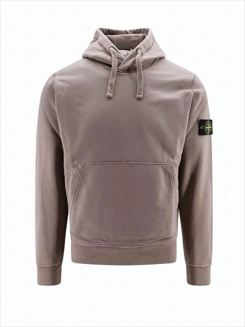 Stone Island Relaxed Fit Cotton Hoodie