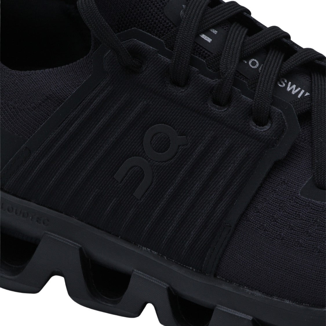 On Modern White Sneakers With Cushioned Sole