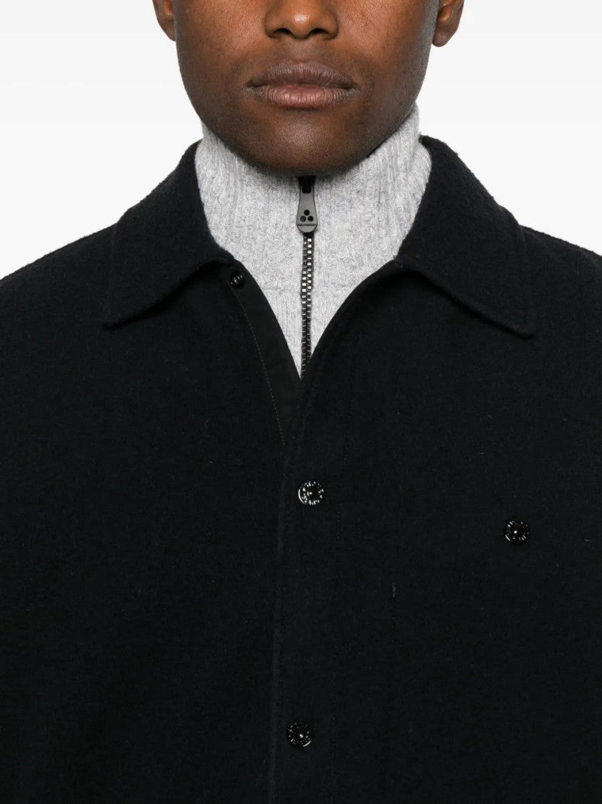 Stone Island Virgin Wool Blend Shirt
