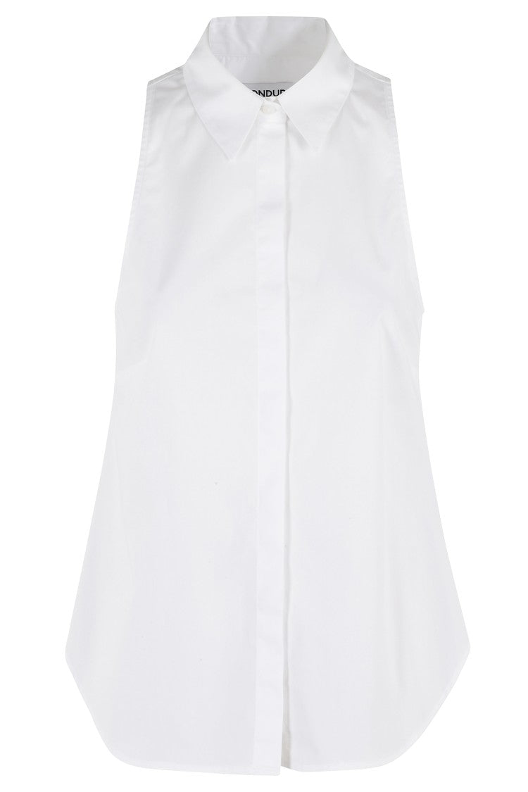 Dondup Sleeveless Cotton Shirt