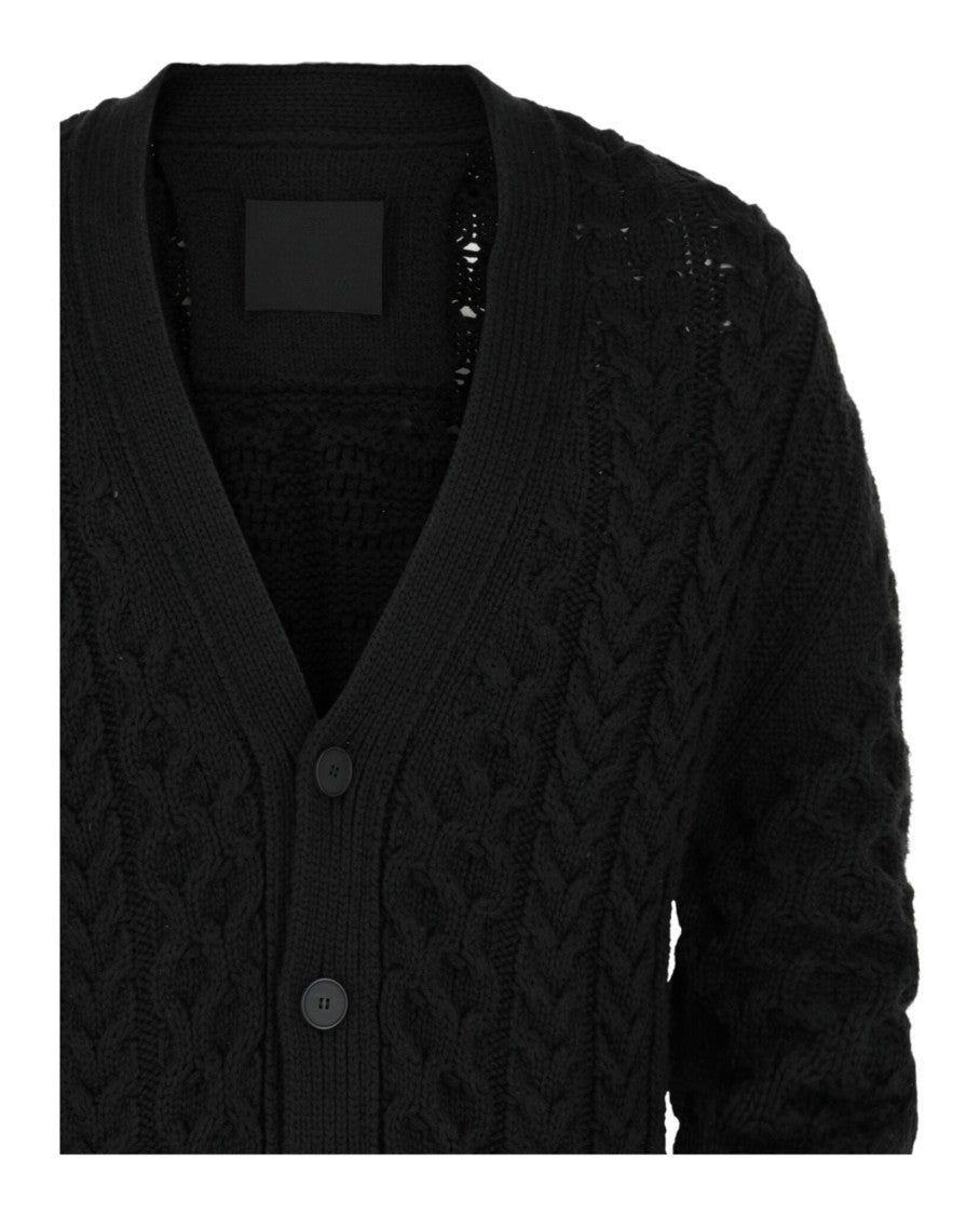 Givenchy Cable Knit Cardigan