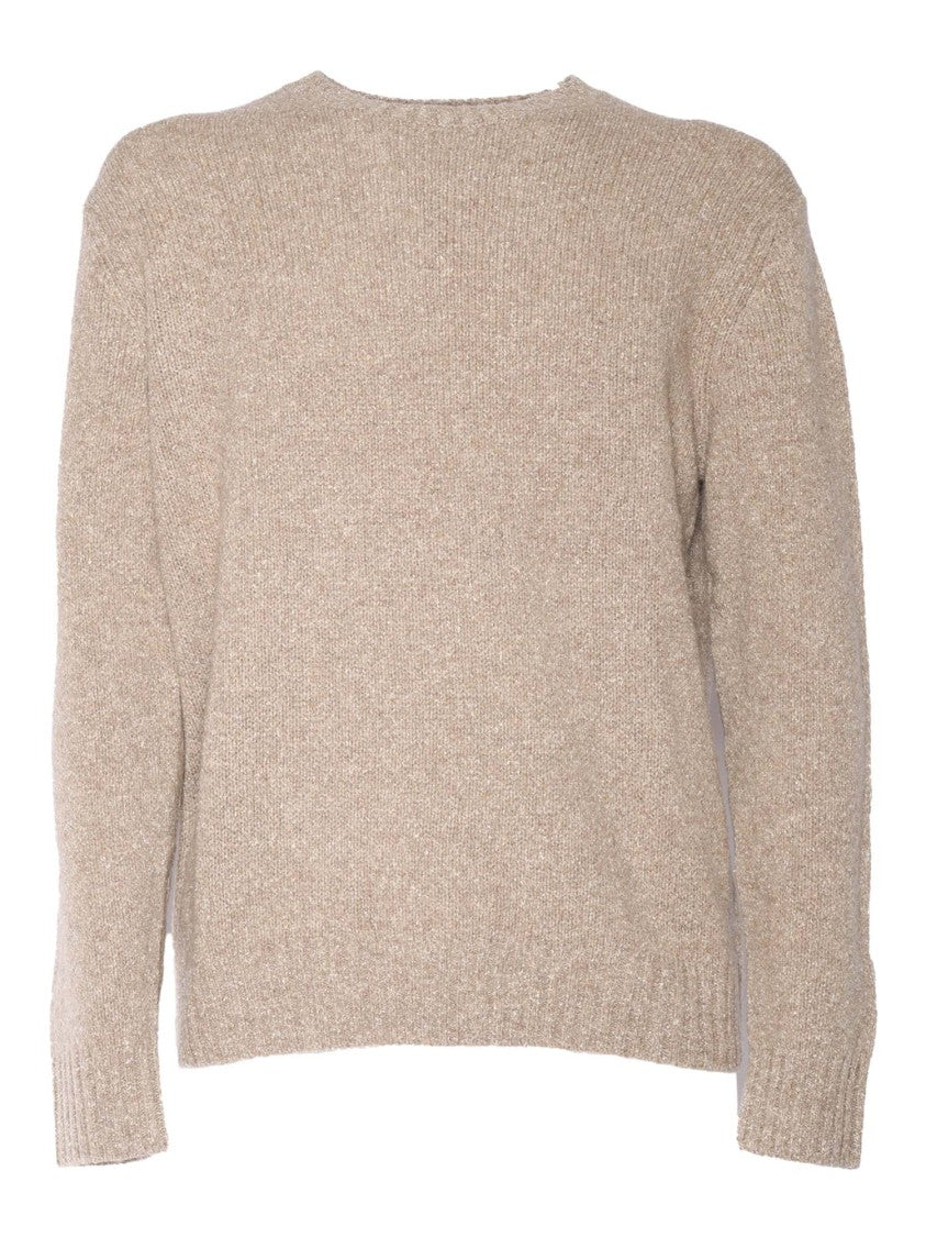 Ballantyne Classic Round Neck Wool-Silk Blend Pullover