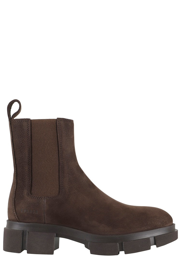 Copenhagen Studios Chocolate Nubuck Chelsea Boots