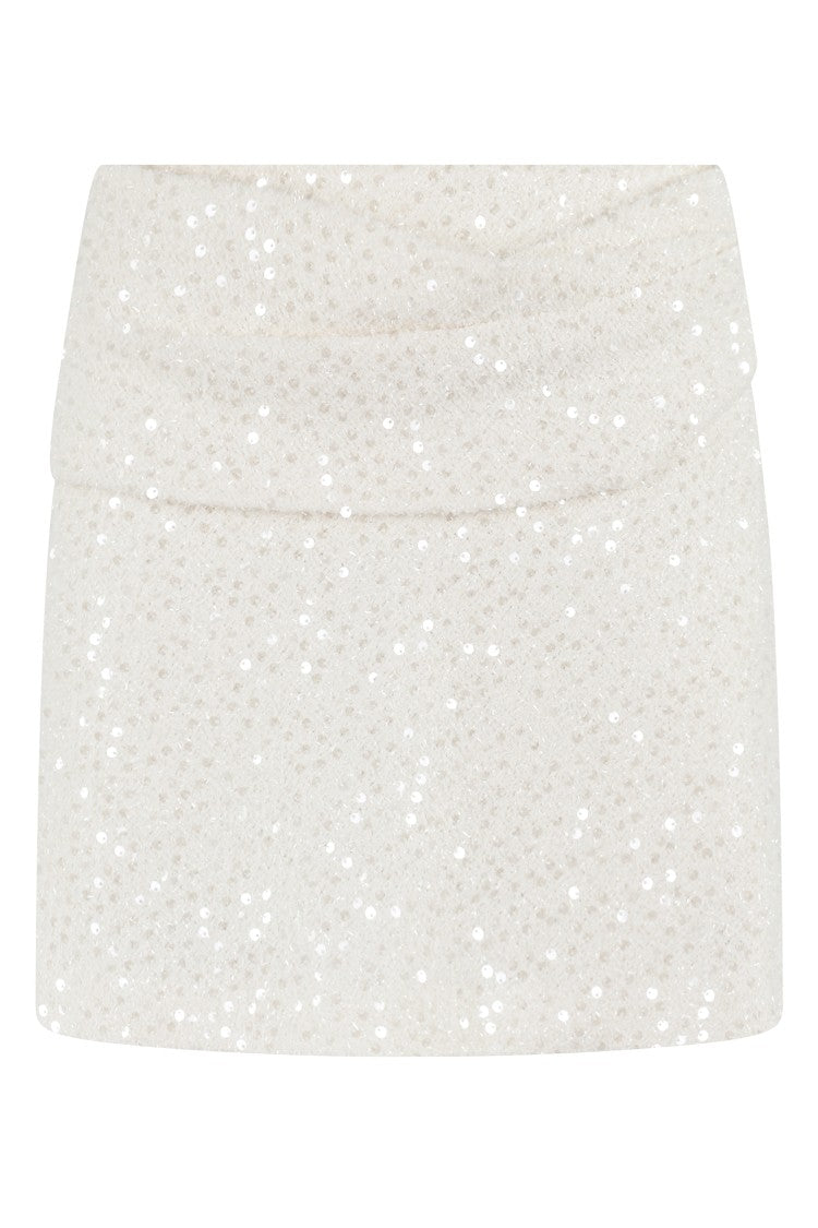 Iro Bouclè Skirt With All-Over Sequins