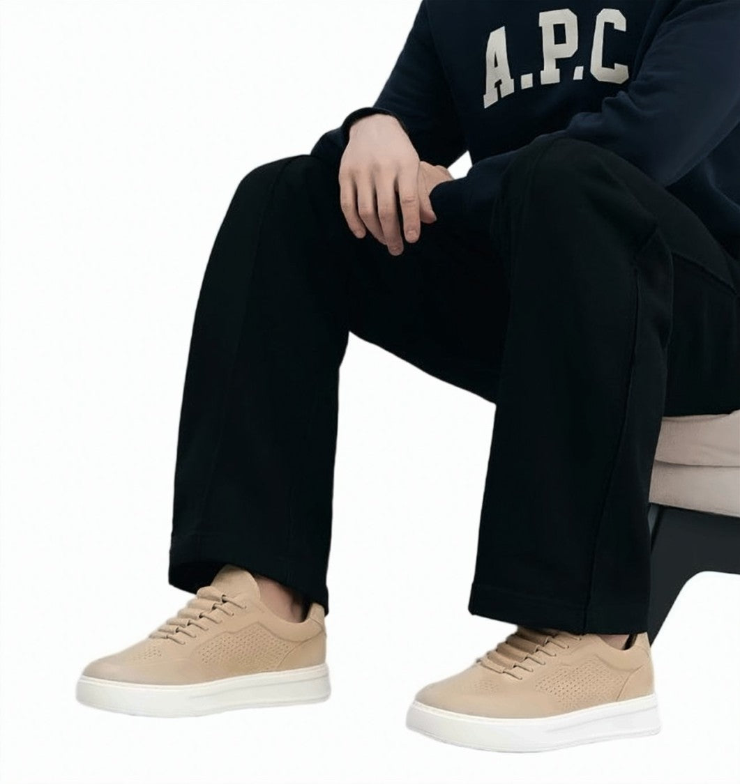 Barracuda Tobacco Suede Slip On Sneakers