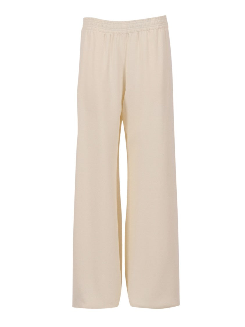 Fabiana Filippi Butter-Coloured Cady Wide Trousers