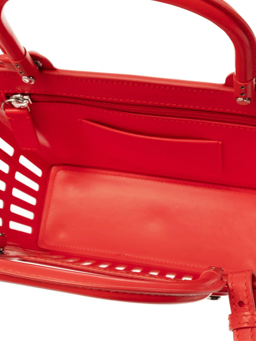 Balenciaga Mag Small Basket Bag
