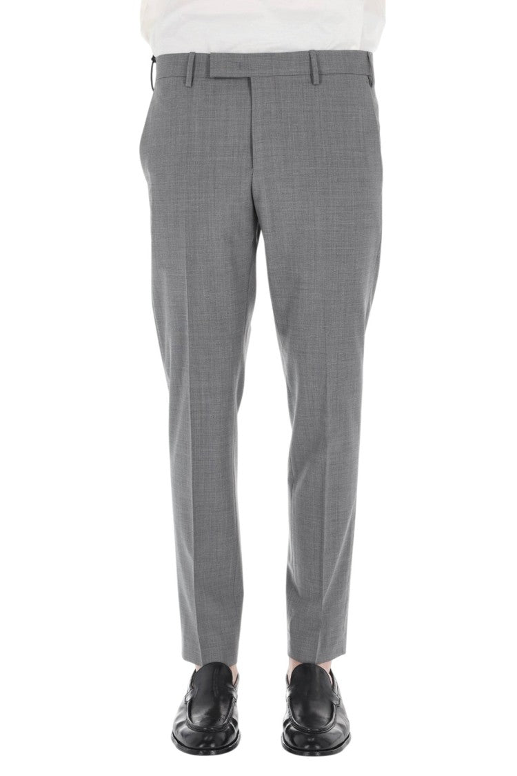 Pt Torino Dieci Fit Tropical Wool Trousers