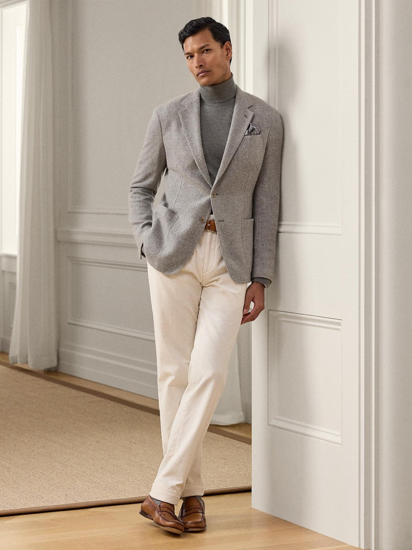 Polo Ralph Lauren Straight-Leg Corduroy Trousers With One-Pleat Design