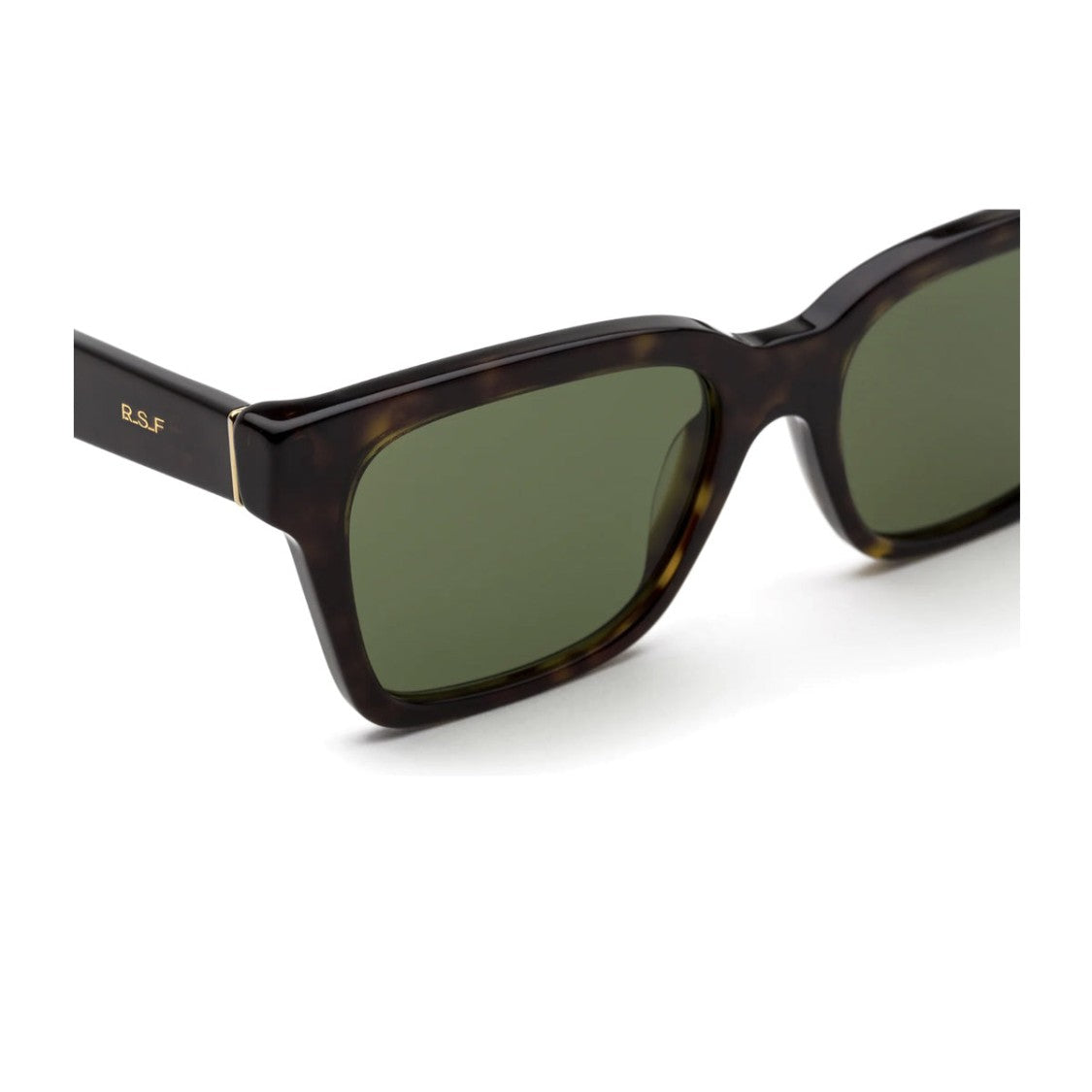 Retrosuperfuture Havana America Acetate Rectangular Sunglasses