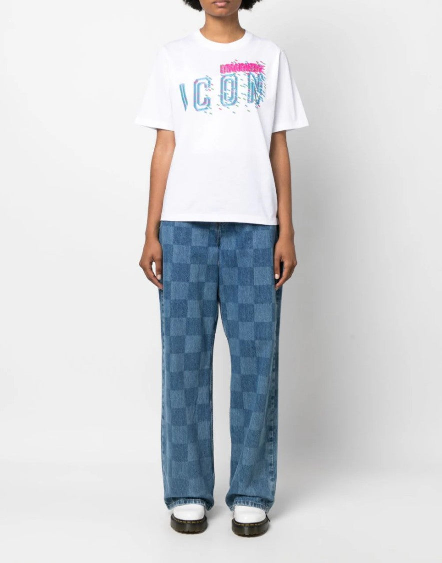 Dsquared2 Icon Print Logo T-Shirt
