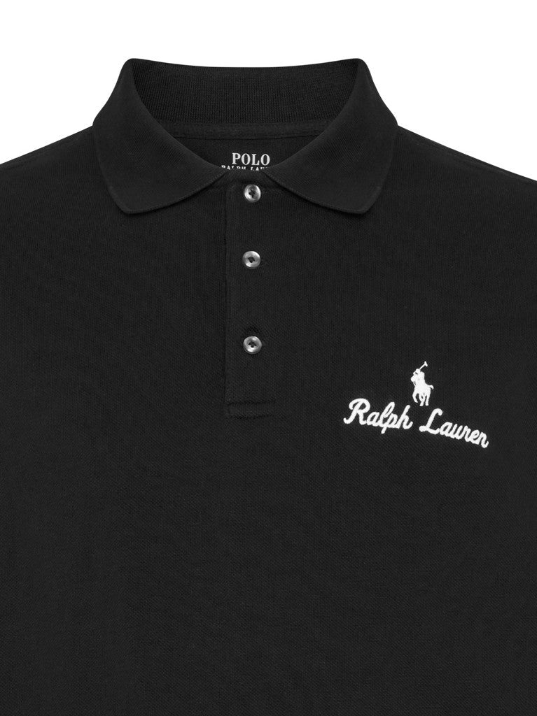 Polo Ralph Lauren Long-Sleeve Polo Shirt With Ribbed Collar