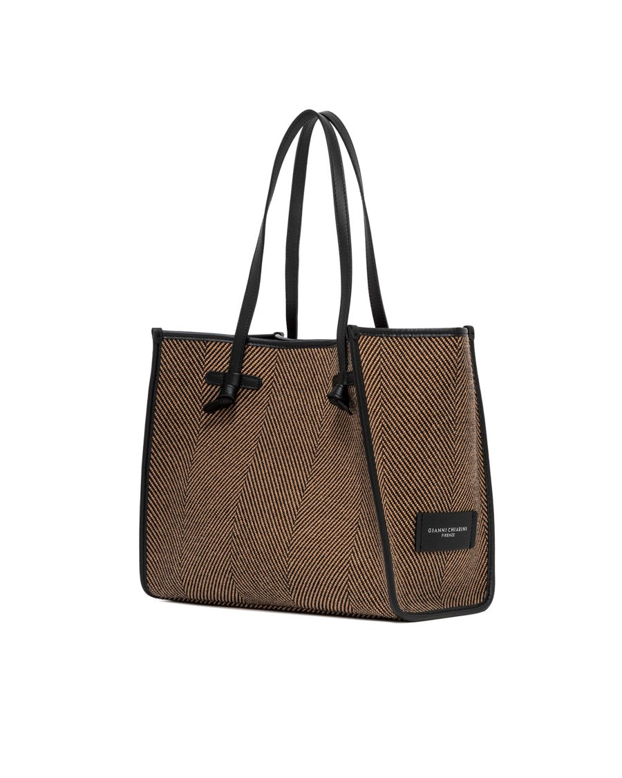 Marcella Club X Gianni Chiarini Marcella Brown Shoulder Bag
