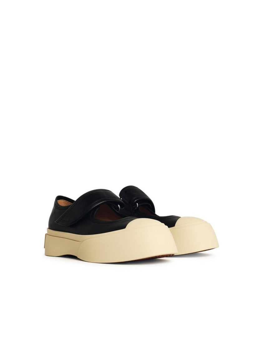Marni Pablo' Black Leather Sneakers