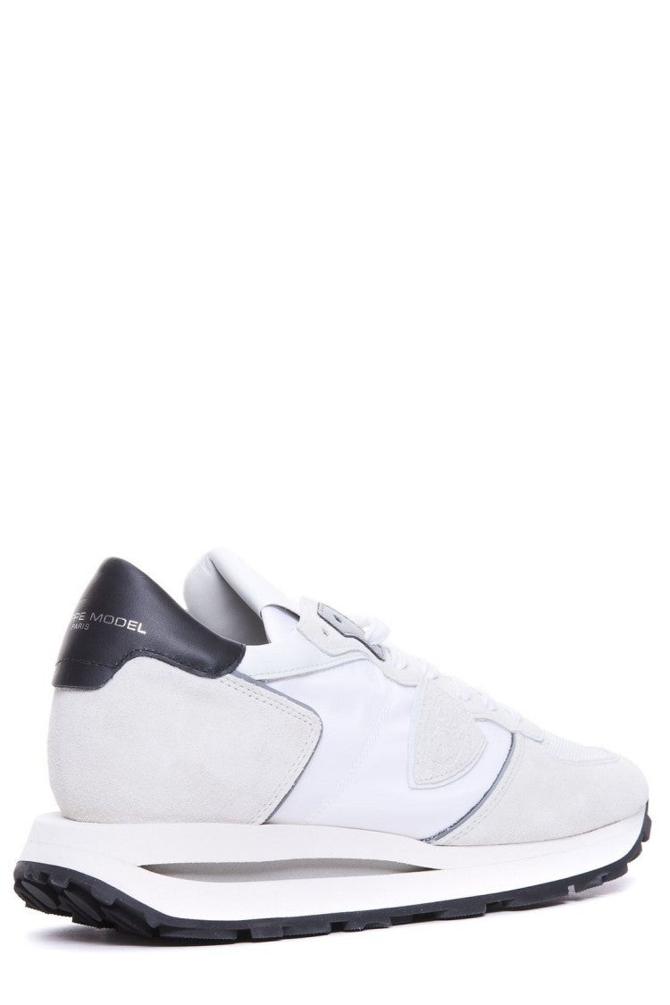 Philippe Model Low-Top Sneakers With Smooth And Textured Panels