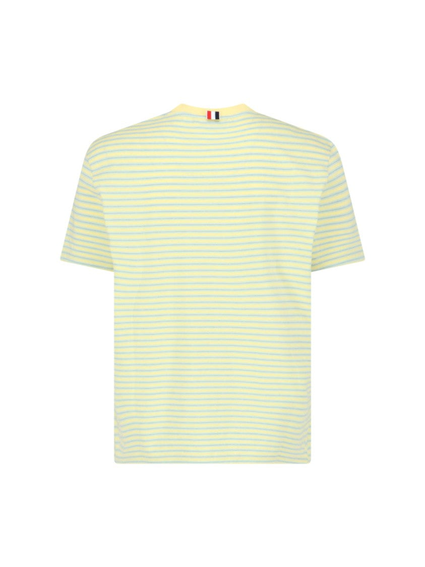 Thom Browne "Striped T-Shirt" – Yellow