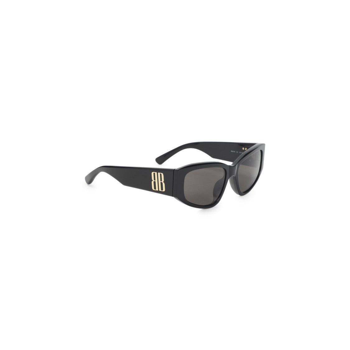 Balenciaga Black Acetate Sunglasses