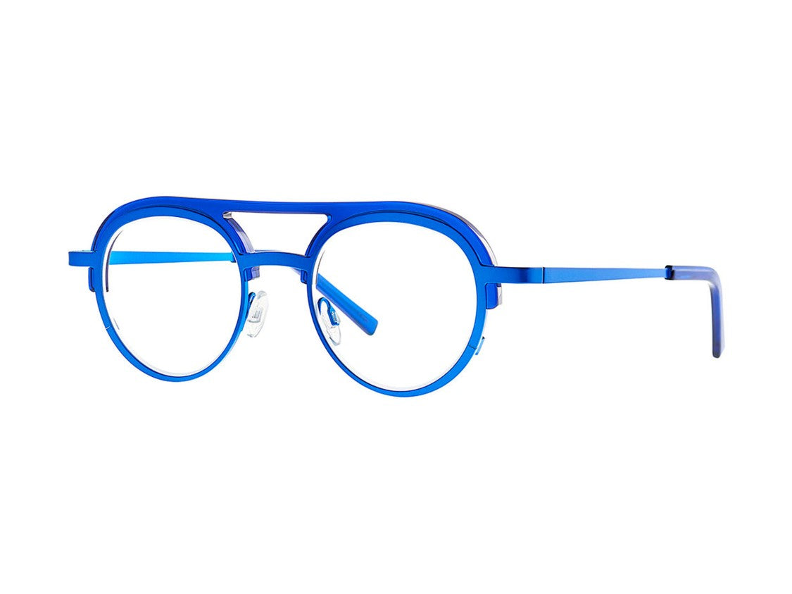 Theo Nutty Cream Double Bridge Aviator Sunglasses