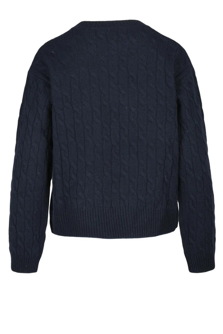 Ballantyne Crew Neck Wool Sweater - Multicolor