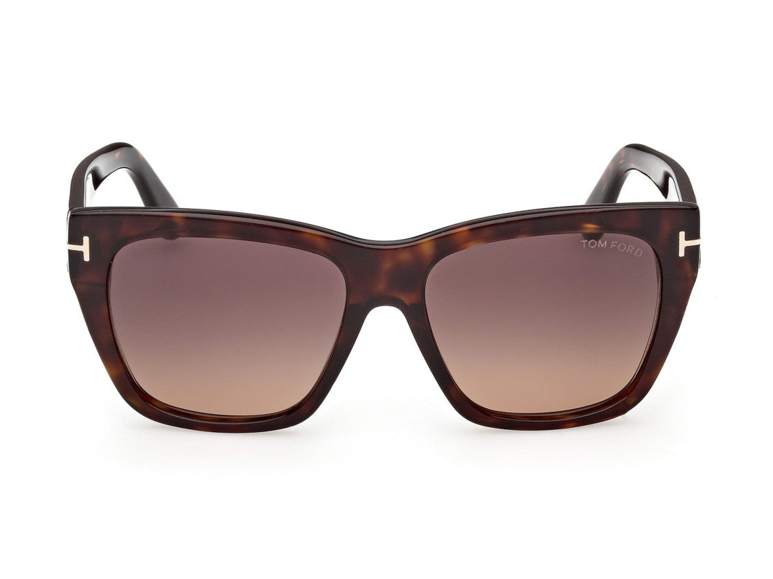 Tom Ford Ft1343 Tortoiseshell Acetate Oversized Square Sunglasses
