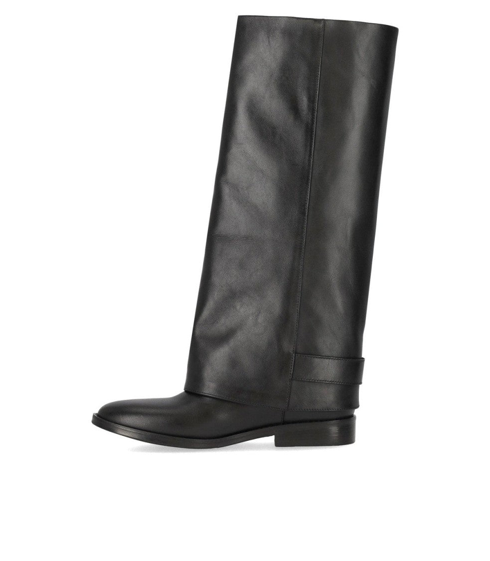 Strategia Black Gaiter Boot