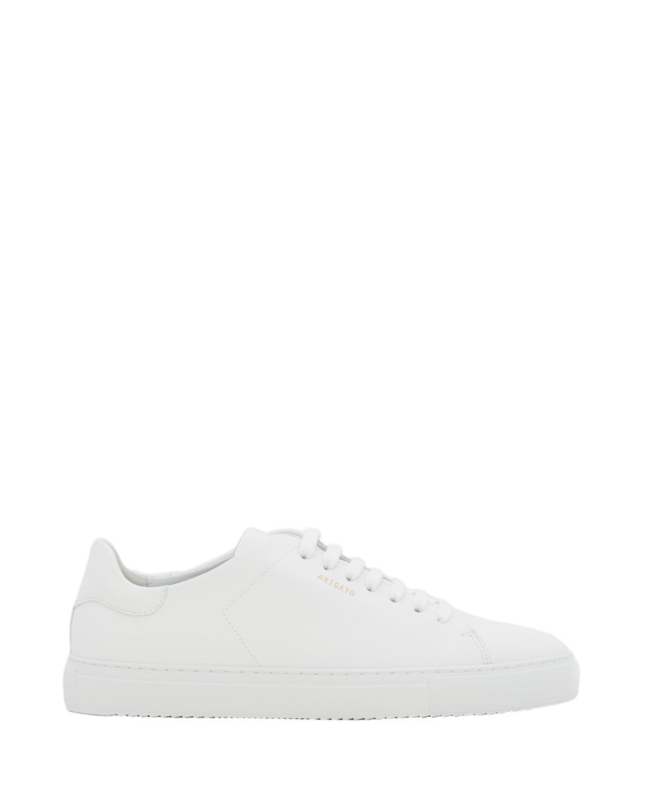Axel Arigato Minimalist Leather Sneakers With Gold Logo Detail