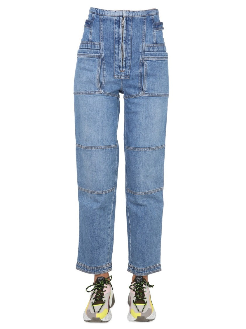 Stella Mccartney High-Waisted Relaxed Fit Jeans