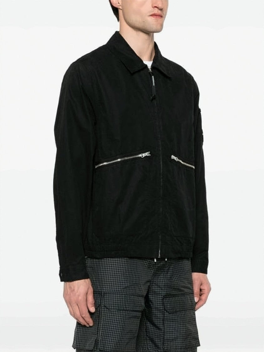 C.P. Company Black Lens Detail Cotton Jacket