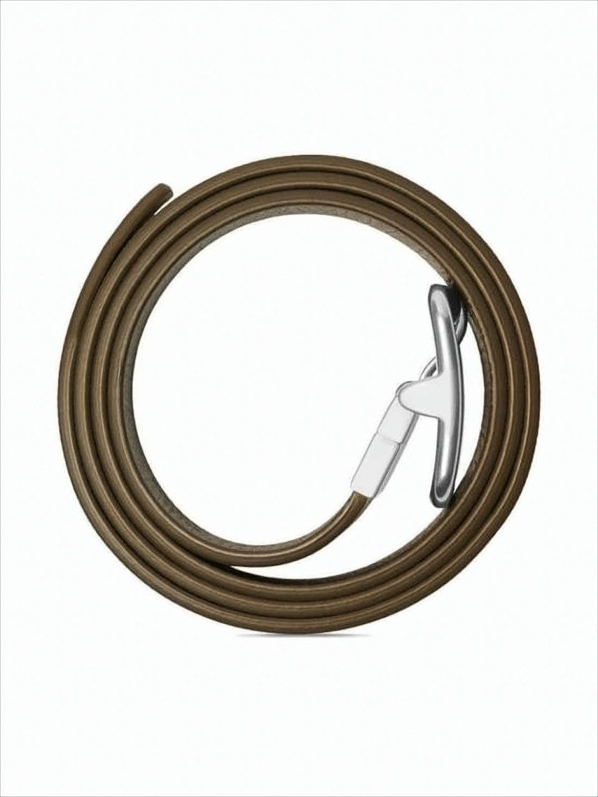 Burberry Reversible Brown Leather Belt