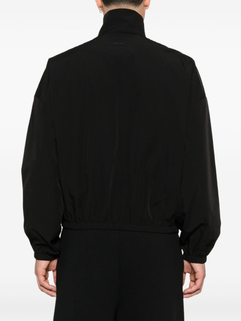 Fear Of God Zip-Up Black Sweatshirt