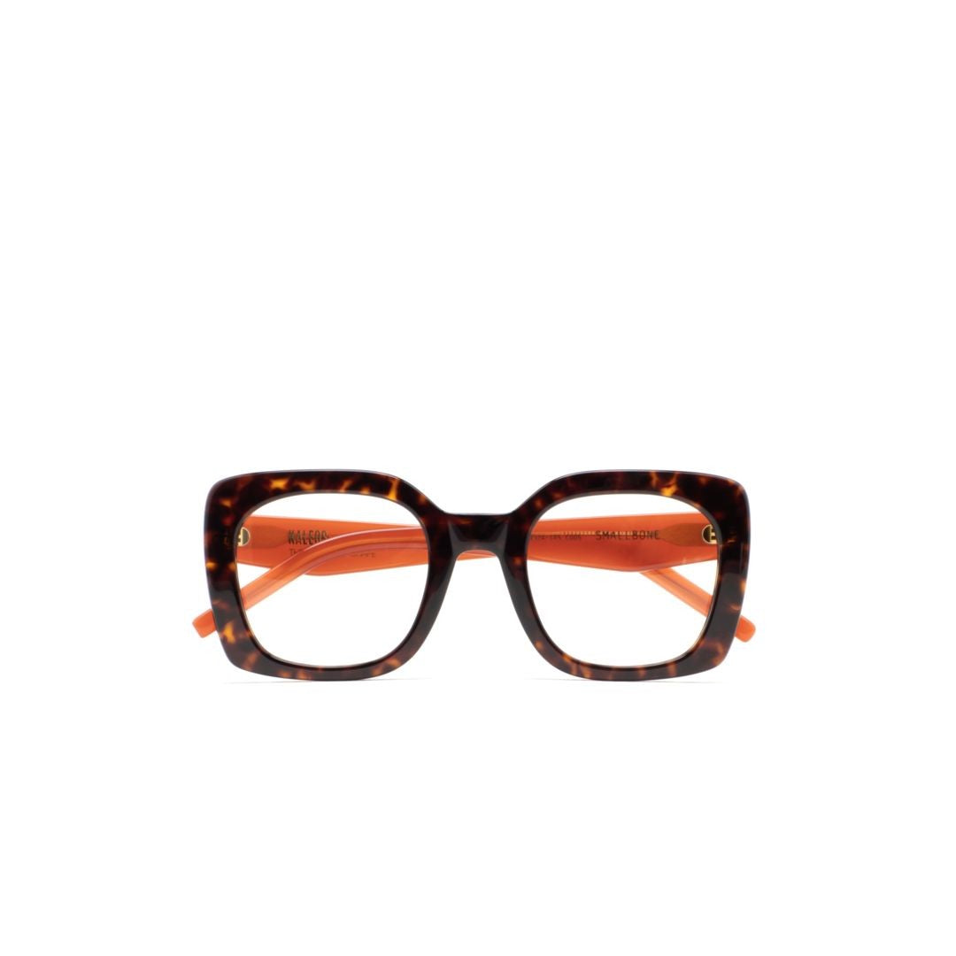 Kaleos Smallbone Oversized Square Frames With Tortoiseshell Pattern