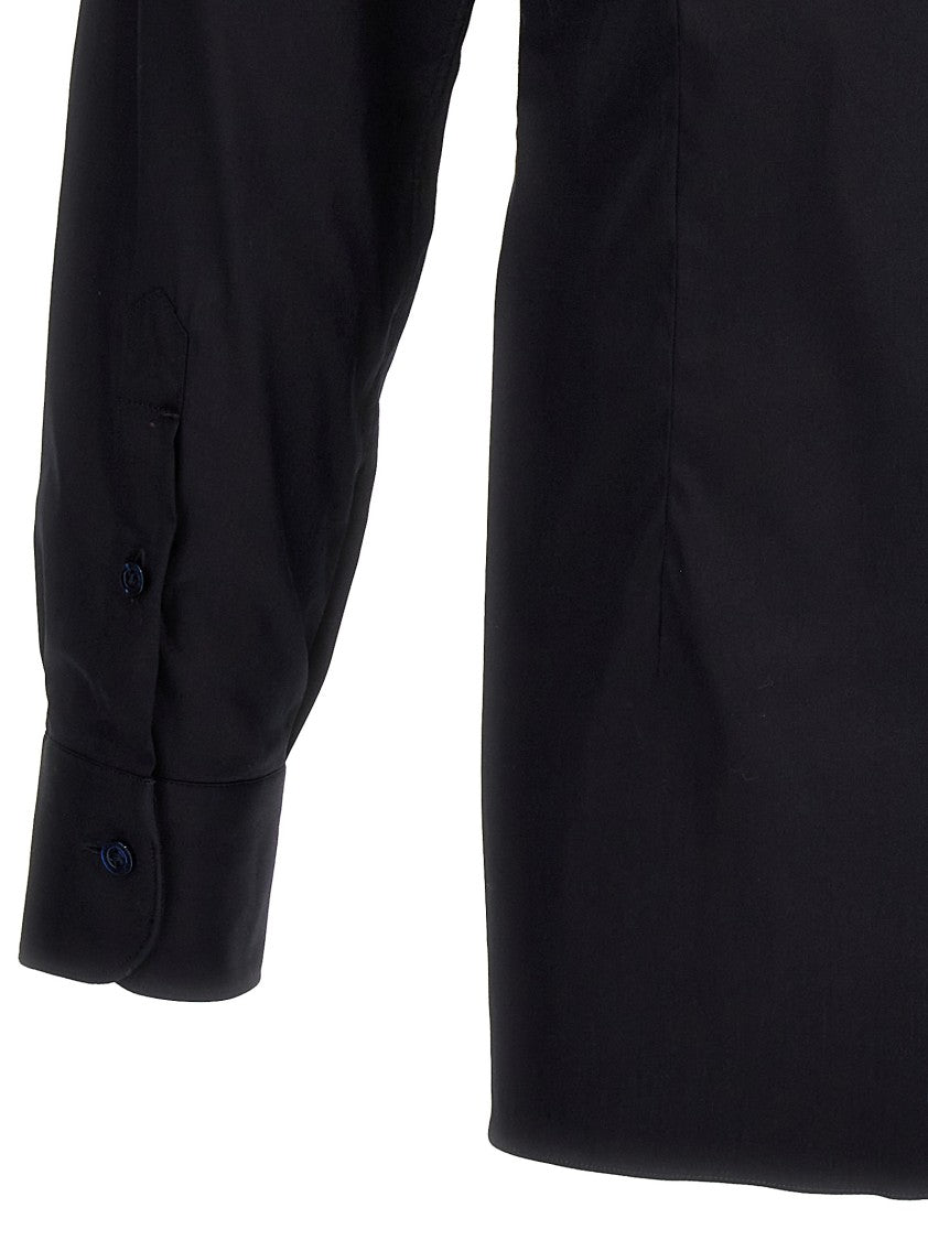 Barba Cotton Blend Poplin Shirt