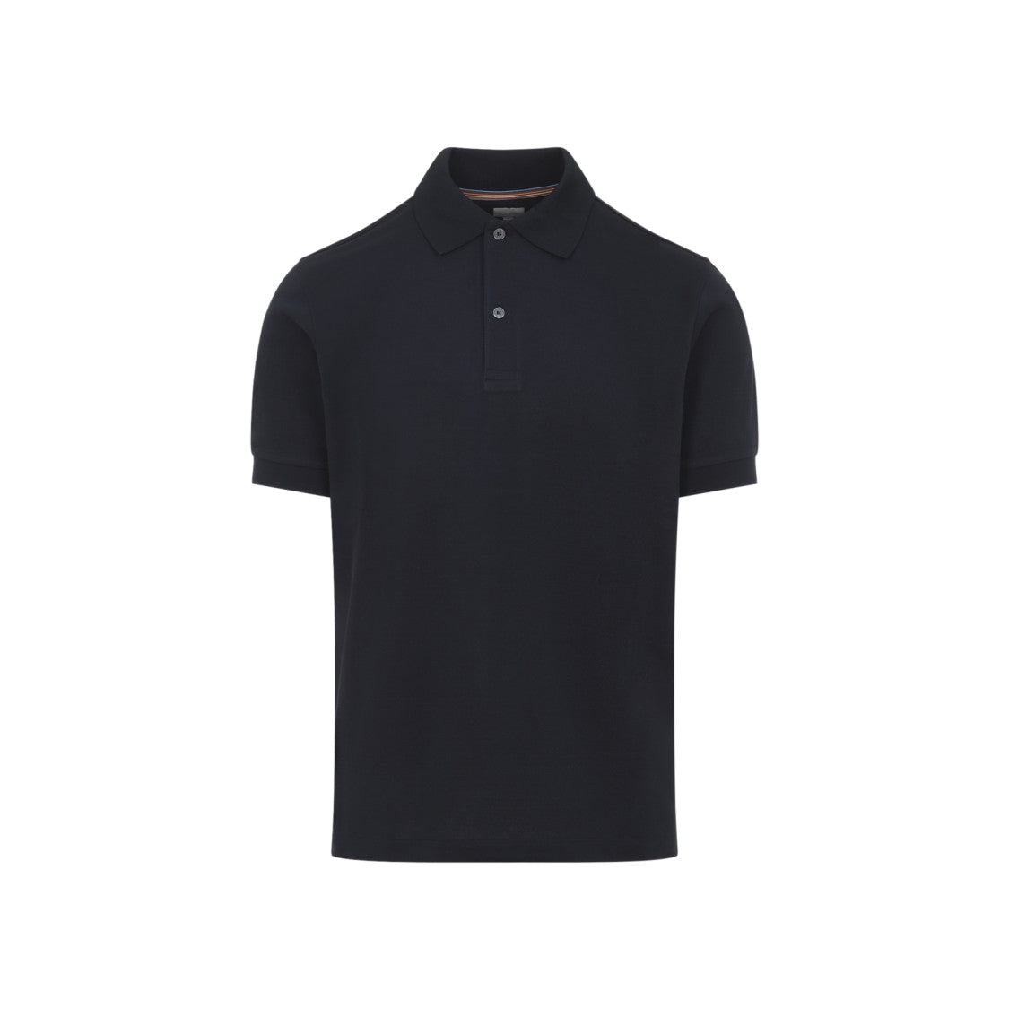 Paul Smith Classic Polo Shirt With Striped Inner Collar