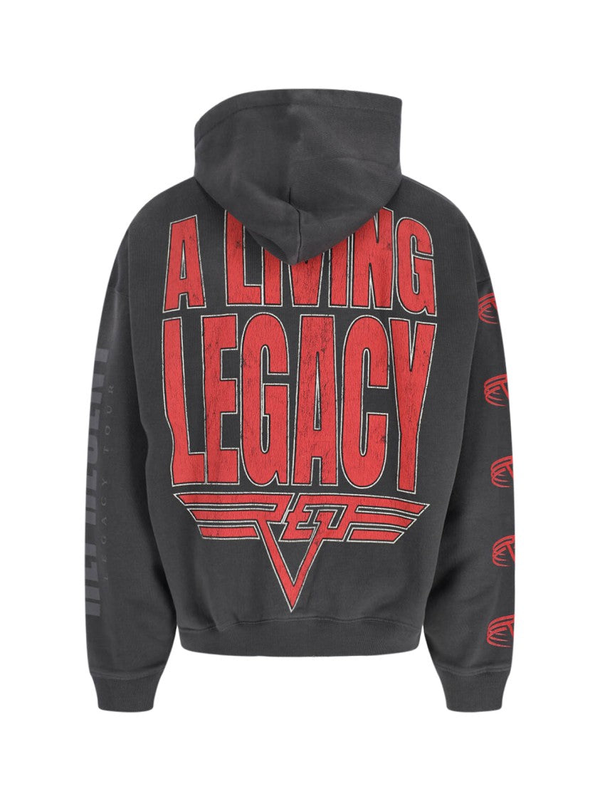 Represent Classic Grey Knit Sweater With Round Neckline